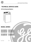 GE Coin Operated Washer Service Manual