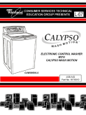 Whirlpool Calypso Electronic Control Washer