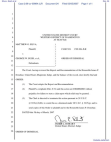 Silva v. Bush et al - Document No. 24