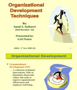 Final PPT on OD Techniques Final PPT on OD Techniques
