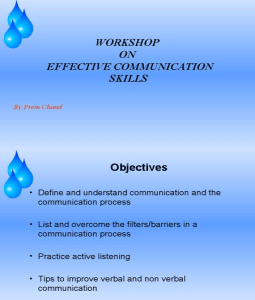 Effective Communication  on Communication Skills Ppt Effective Communic