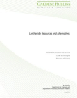 Lanthanide Resources and Alternatives