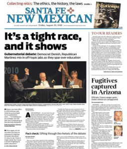 ARTISTIC LICENSE.(Pasatiempo): An article from: The Santa Fe New Mexican (Santa Fe, NM) Unavailable