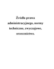 źródła prawa administracyjnego