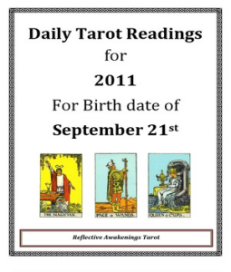 Daily Tarot Readings for 2011: Birth Date April 23rd (Daily Tarot Readings 2011) Reflective Awakenings
