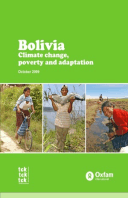 Bolivia: Climate change, poverty and adaptation