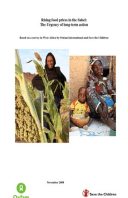 Rising Food Prices in the Sahel: The urgency of long-term action