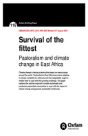 Survival of the Fittest: Pastoralism and climate change in East Africa