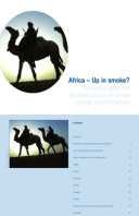 Africa Up in Smoke?: The second report from the working group on climate change and development