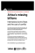 Africa's Missing Billions: International arms flows and the cost of conflict
