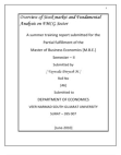 Fundamental Analysis of FMCG Sector