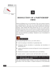 DISSOLUTION OF PARTNERSHIP FIRM