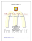 Mc donalds marketing strategies