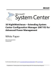 NightWatchman Enterprise Extending ConfigMgr 2007 R3 for Advanced Power Management