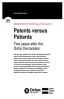 Patents Versus Patients: Five years after the Doha Declaration