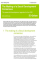 The Making of a Seoul Development Consensus: The essential development agenda for the G20