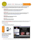 SAGES Free Webinars for Residents 2011-2012