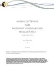 Nomad Enterprise and Microsoft Configuration Manager 2012