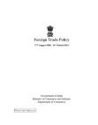 Foreign Trade Policy