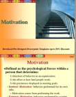 motivation