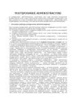 postępowanie administracyjne