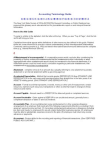 ACCOUNTING WORDS