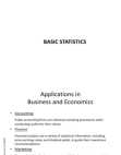 Quantitative Techniques