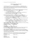 Barre Minutes from April 24, 2012