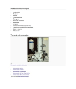 Partes Del Microscopio