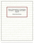 Plains Exploration & Production Company - Strategy and SWOT Report
