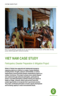 Viet Nam Case Study: Participatory disaster preparation and mitigation project