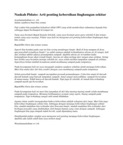 Naskah+Pidato+Tentang+Lingkungan