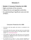 Consumer Protection Act 1986   