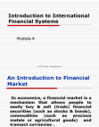 international financial market 