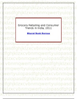 Grocery Retailing and Consumer Trends in India, 2011
