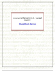 Insurance Market 2012 - Market Report