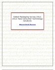 Global Packaging Survey 2012-2013: New Consumer Technology Solutions