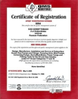 Сертификат о регистрации API QR № 0094 по ИСО 9001-2000